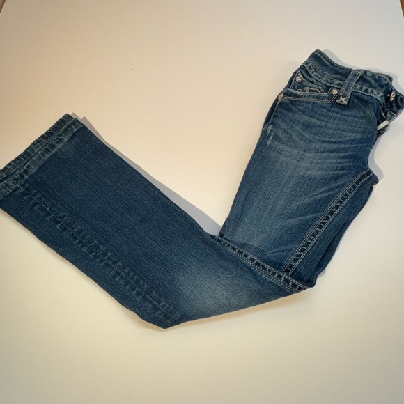 Rock Revival Chrissie Bootcut Jeans Womens 27 Y2K Embellished Bling - Picture 5 of 10